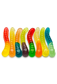 12 Flavor Mini Gummi Worms